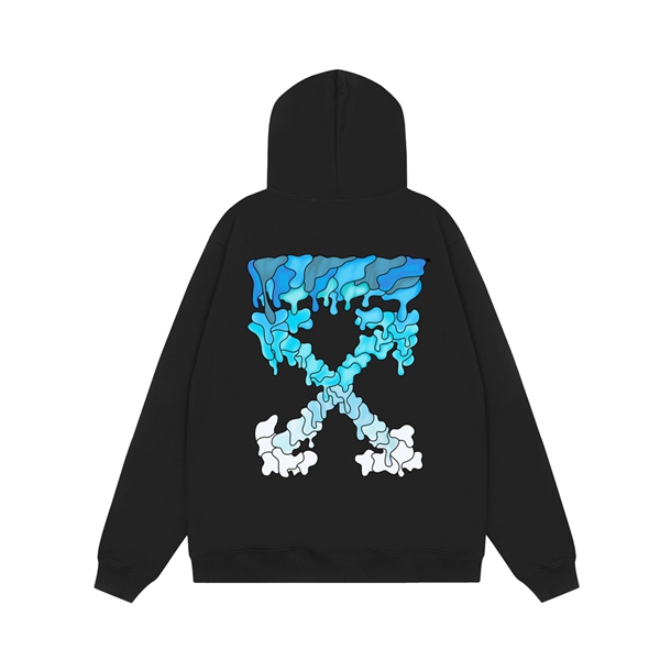 ブランドパーカー側面デザイン